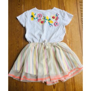 ザラキッズ(ZARA KIDS)のZARA KIDS カラフルチュールスカート(スカート)