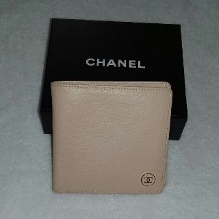 シャネル(CHANEL)のシャネル　２つ折り財布　中古品(財布)