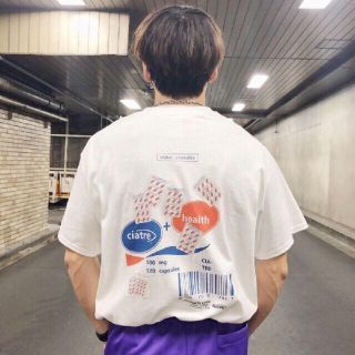 ciatre tシャツ　ステッカー付き