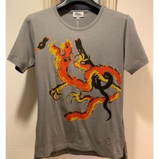 ヴィヴィアンウエストウッド(Vivienne Westwood)の18600円VivienneWestwood Manドラゴン／オーブ刺繍Tシャツ(Tシャツ/カットソー(半袖/袖なし))