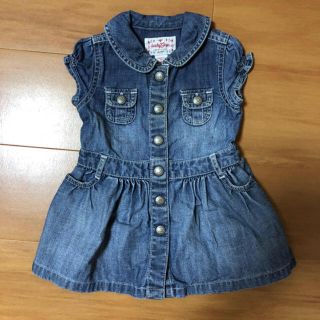 ベビーギャップ(babyGAP)の専用 baby gap デニム ワンピース 80(ワンピース)