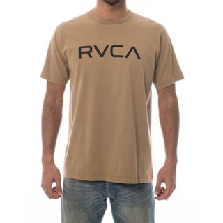 ルーカ(RVCA)の完売！ルーカ BIG RVCA SS TEEシャツ ベージュ Sサイズ(Tシャツ/カットソー(半袖/袖なし))