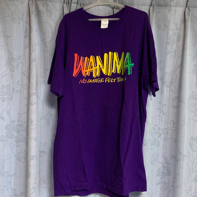 WANIMA(ワニマ)のWANIMA JUICEUP tour ファイナル Tシャツ Lサイズ エンタメ/ホビーのタレントグッズ(ミュージシャン)の商品写真