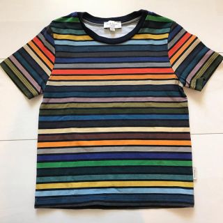 ポールスミス(Paul Smith)のポールスミス ジュニア キッズ Tシャツ 2a 90㎝ マルチストライプ(Tシャツ/カットソー)