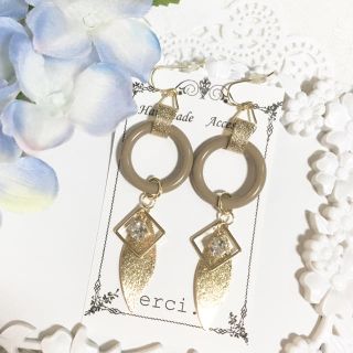  NO.343  アンティ－ク風ピアス  イヤリング(ピアス)