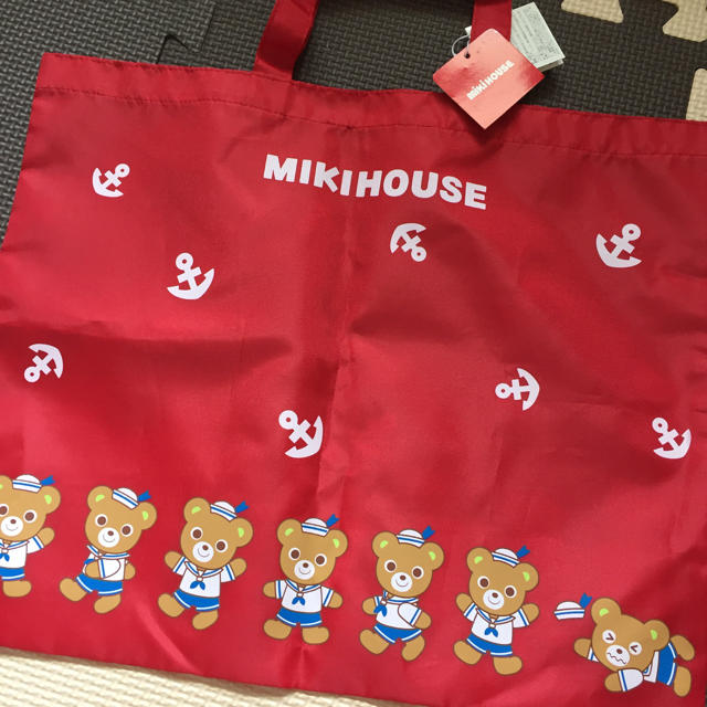 mikihouse(ミキハウス)のミキハウスバッグ キッズ/ベビー/マタニティのこども用バッグ(トートバッグ)の商品写真