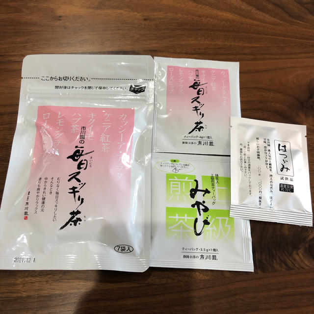 市川園 毎日スッキリ茶 セット 食品/飲料/酒の健康食品(健康茶)の商品写真