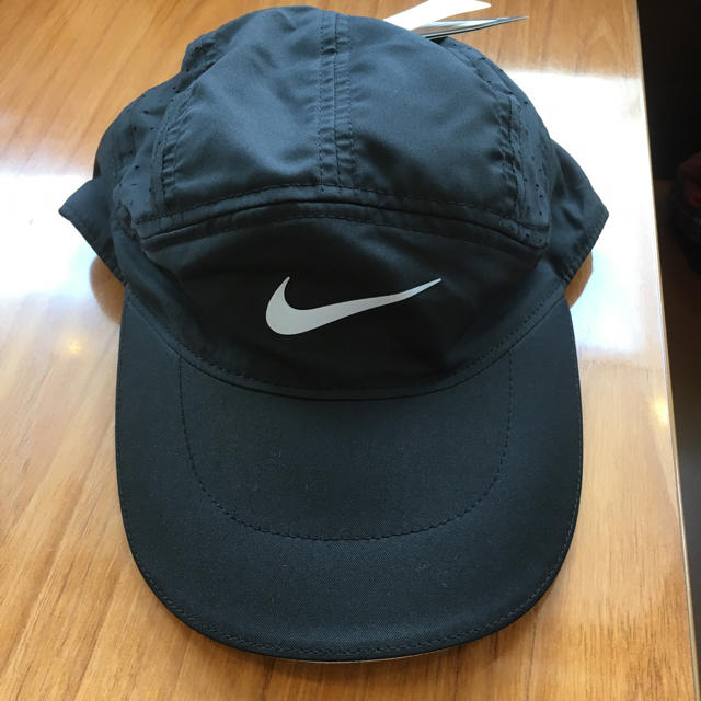 NIKE - タグ付き NIKE DRI FIT ナイキドライフィットランニングキャップ 黒の通販 by このは おまとめします ｜ナイキならラクマ