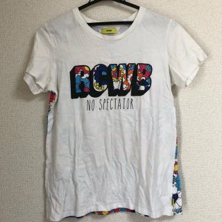 ロデオクラウンズ(RODEO CROWNS)のロデオ 花柄バック Tシャツ(Tシャツ(半袖/袖なし))