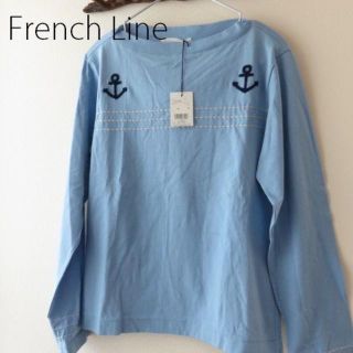 シャンブルドニーム(chambre de nimes)の新品　French Line フレンチライン カットソー　Tシャツ(Tシャツ(長袖/七分))