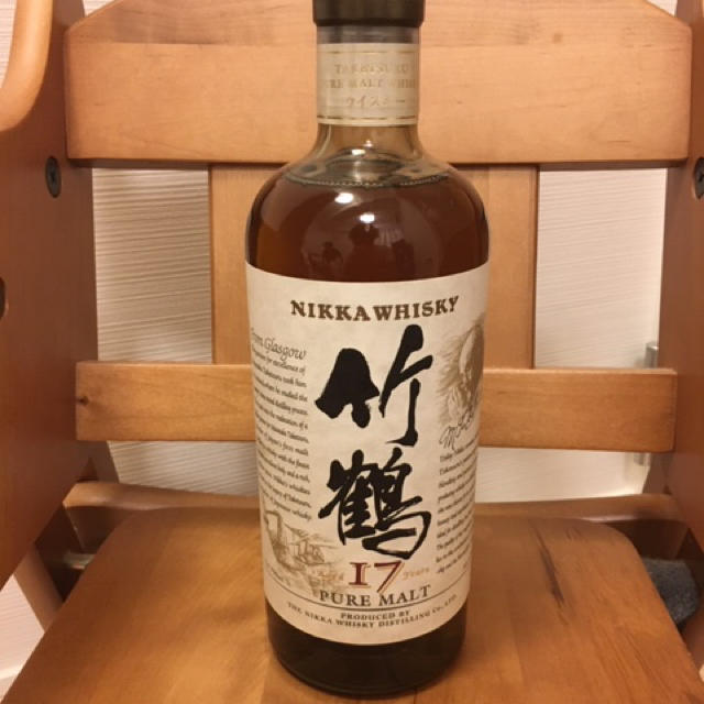 ニッカウヰスキー - NIKKA ニッカ 竹鶴 17年 ピュアモルト 旧ラベル