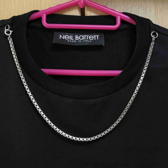正規 19AW Neil Barrett ニールバレット チェーン Tシャツ 【送料無料