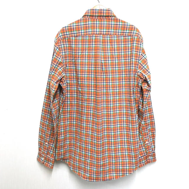 Ralph Lauren(ラルフローレン)の定2.2万美品 ラルフローレン ダブルフェイス コットンチェック長袖BDシャツM メンズのトップス(シャツ)の商品写真