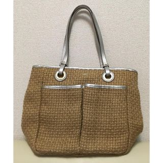 アニヤハインドマーチ(ANYA HINDMARCH)のアニヤハインドマーチ  麻 トートバッグ (トートバッグ)