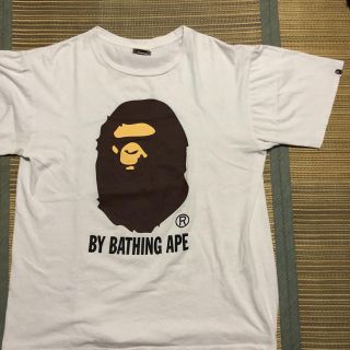 アベイシングエイプ(A BATHING APE)のape tシャツ BAPE シャツ head tee 定番 XL 白(Tシャツ/カットソー(半袖/袖なし))