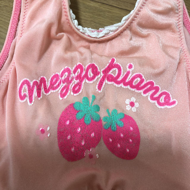 mezzo piano(メゾピアノ)の水着 女の子 メゾピアノ100 キッズ/ベビー/マタニティのキッズ服女の子用(90cm~)(水着)の商品写真