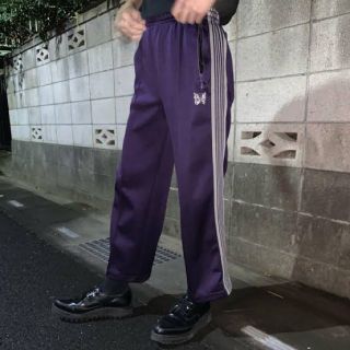 ニードルズ　ニードルス　needles トラックパンツ s イエローパープル