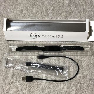 エヌティティドコモ(NTTdocomo)のMOVEBAND3  ムーヴバンド3   WMB-03  わたしムーブ(その他)