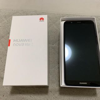 アンドロイド(ANDROID)のhuawei nova lite2(スマートフォン本体)