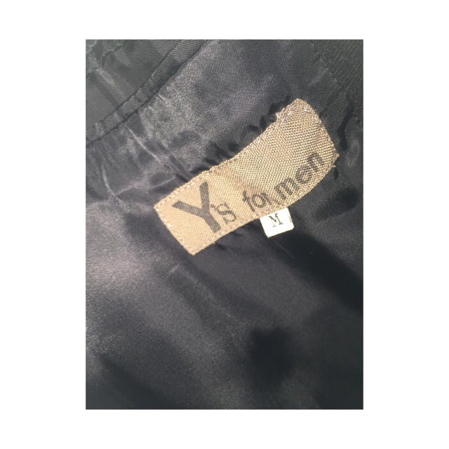 Yohji Yamamoto(ヨウジヤマモト)のヨウジヤマモト ウールギャバメルトンドクターコート メンズのジャケット/アウター(チェスターコート)の商品写真