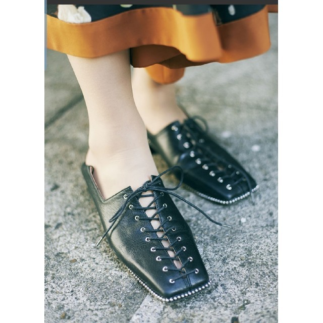 ameri vintage LACE UP LOAFERローファー/革靴