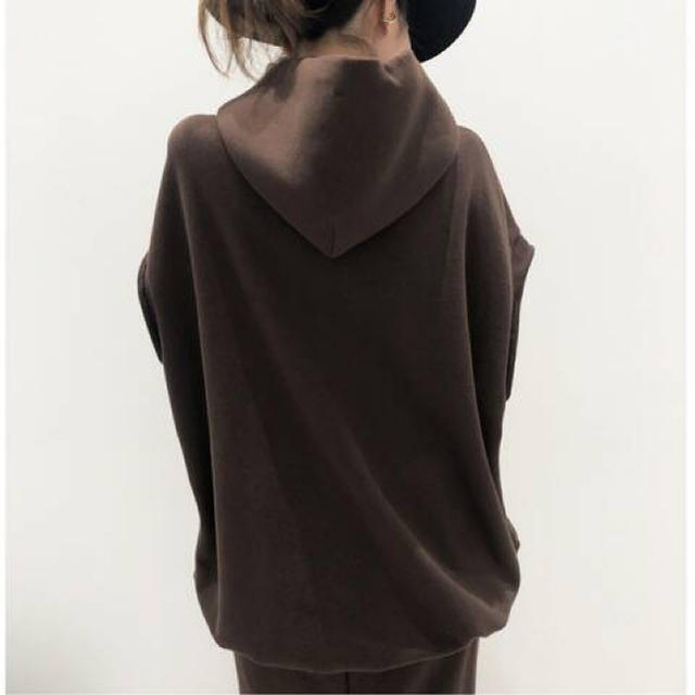 L'Appartement DEUXIEME CLASSE(アパルトモンドゥーズィエムクラス)のアパルトモン AMERICANA N/S Hooded プルオーバー レディースのトップス(パーカー)の商品写真