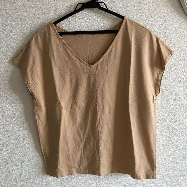 Adam et Rope'(アダムエロぺ)のUVケア コットン フレンチ Tシャツ レディースのトップス(Tシャツ(半袖/袖なし))の商品写真