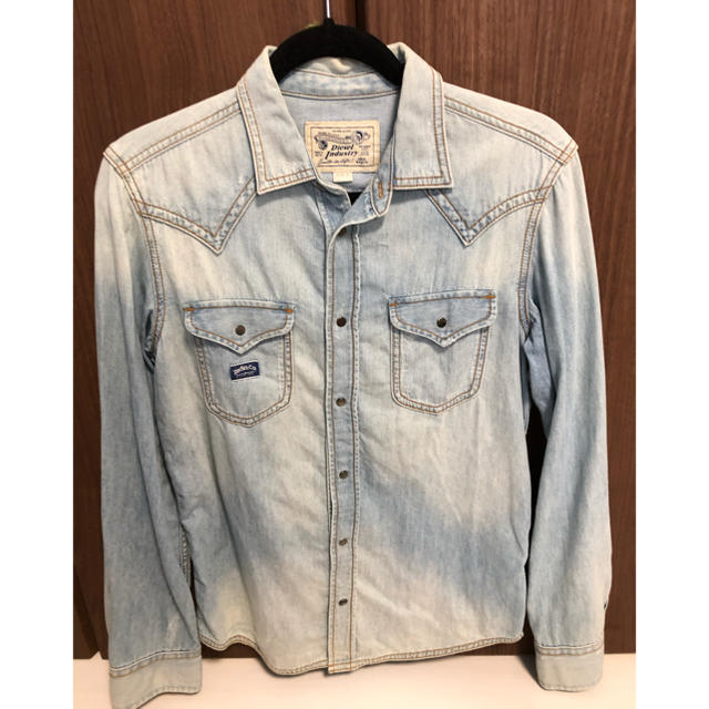 XL/新品 DIESEL ディーゼル 長袖 シャツ カジュアルシャツ ブランド S