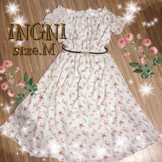 イング(INGNI)の★INGNI オフショルワンピース★(ロングワンピース/マキシワンピース)