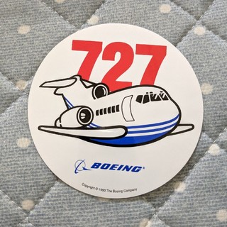 BOEING 727 ステッカー(航空機)