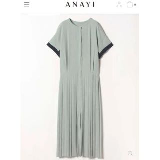 アナイ(ANAYI)のアナイ   プリーツワンピース  美品  エポカ  エムプルミエ  (ロングワンピース/マキシワンピース)