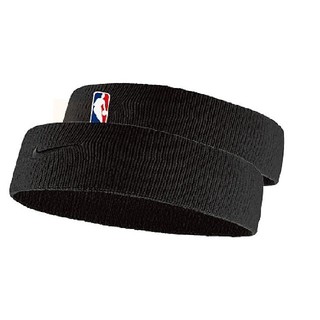 ナイキ(NIKE)の新品 NIKE NBA LOGO basketball ヘアバンド ブラック2個(バンダナ/スカーフ)