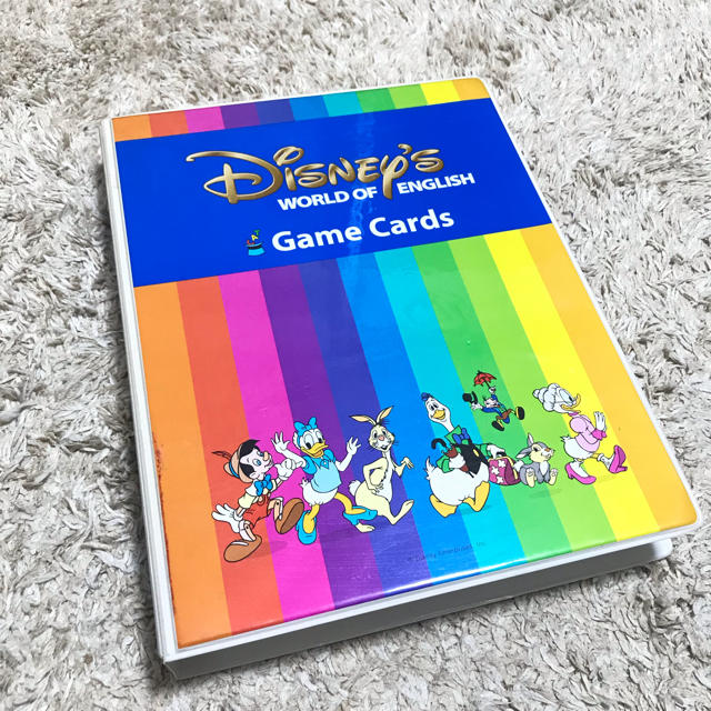 新品 Disney ワールドオブイングリッシュ ゲームカード