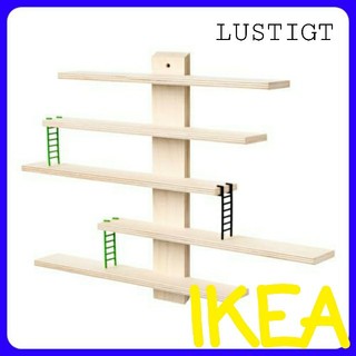 イケア(IKEA)のIKEA LUSTIGT ルースティグト ウォールシェルフ(棚/ラック/タンス)
