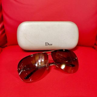 クリスチャンディオール(Christian Dior)の【Christian Dior】サングラス 【ブラウン✖︎ゴールド】(サングラス/メガネ)