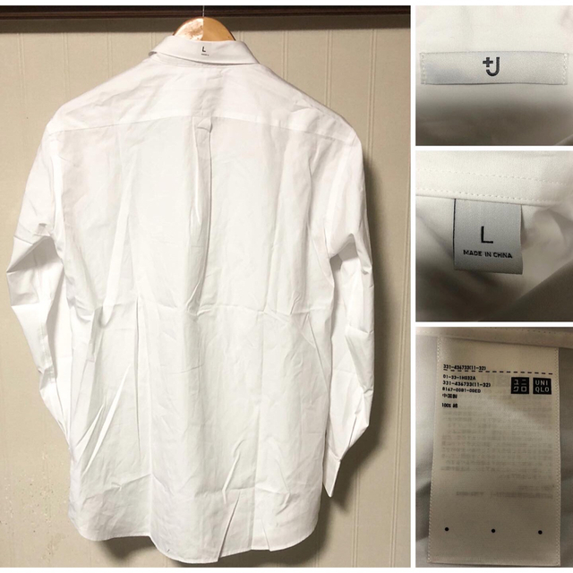 UNIQLO(ユニクロ)のユニクロ × ジルサンダー +J スーピマコットンレギュラーフィットシャツ メンズのトップス(シャツ)の商品写真