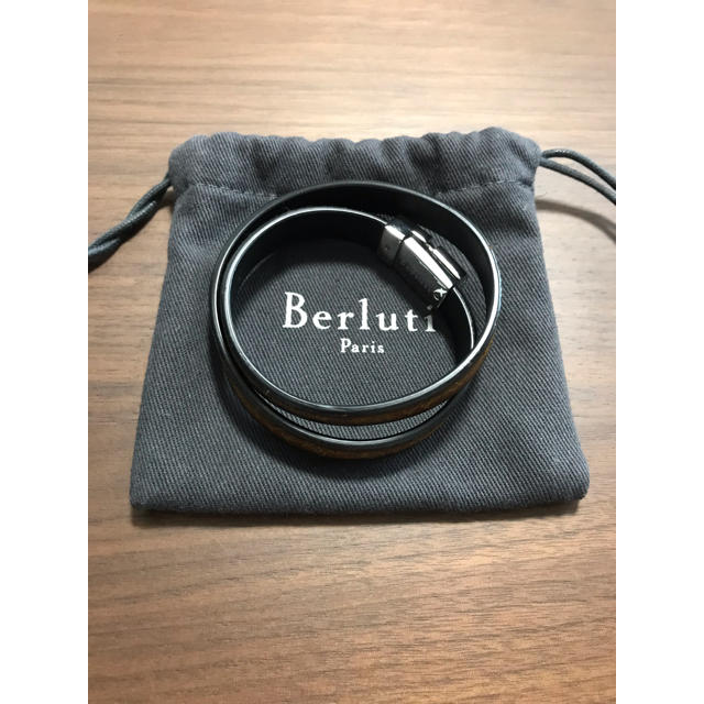 Berluti(ベルルッティ)のアラジン様専用【希少レア新品未使用】ベルルッティ Berluti ブレスレット ハンドメイドのアクセサリー(ブレスレット/バングル)の商品写真