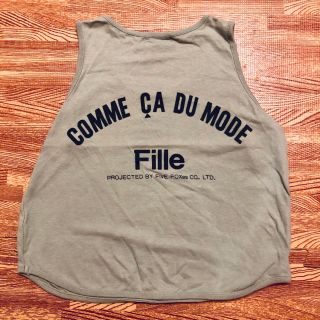 コムサデモード(COMME CA DU MODE)のタンクトップ✴︎コムサ デ モード✴︎110(Tシャツ/カットソー)