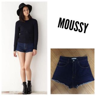 マウジー(moussy)のデニムショートパンツ(デニム/ジーンズ)