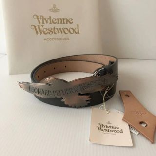 ヴィヴィアンウエストウッド(Vivienne Westwood)の新品タグ付 ⭐️ ヴィヴィアンウエストウッド 牛革 ベルト イーグル バックル(ベルト)