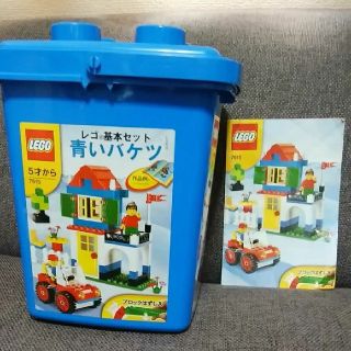 レゴ(Lego)のレゴ　青いバケツ　7615(知育玩具)