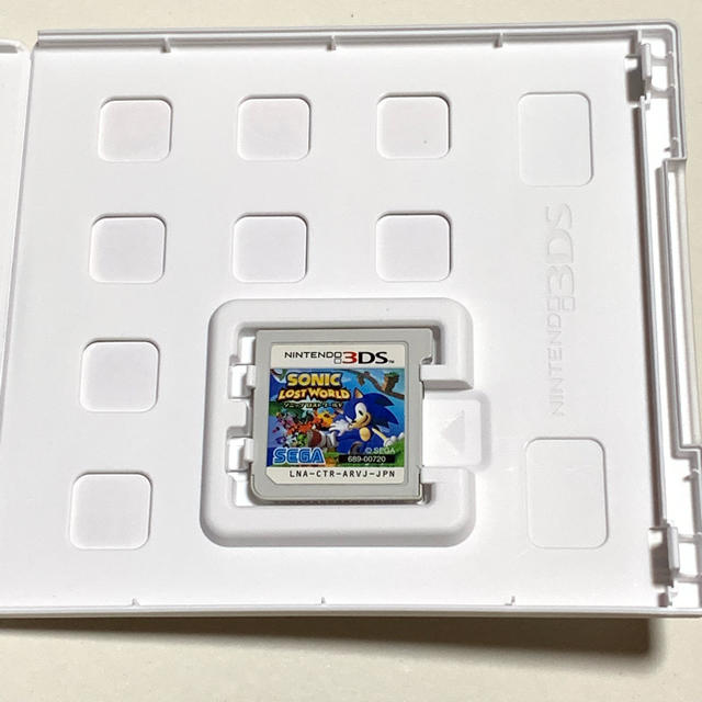 SEGA(セガ)の3DS ソニック ロストワールド エンタメ/ホビーのゲームソフト/ゲーム機本体(携帯用ゲームソフト)の商品写真