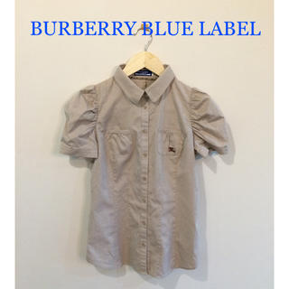 バーバリーブルーレーベル(BURBERRY BLUE LABEL)のBURBERRY BLUE LABEL パフスリーブブラウス 36サイズ(シャツ/ブラウス(半袖/袖なし))