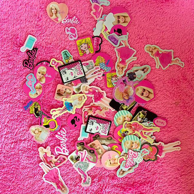 Barbie(バービー)のバービー フレークシール インテリア/住まい/日用品の文房具(その他)の商品写真