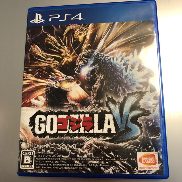 PlayStation4 - 取説シートなし◇PS4◇ゴジラ-GODZILLA-VS ゴジラvsの