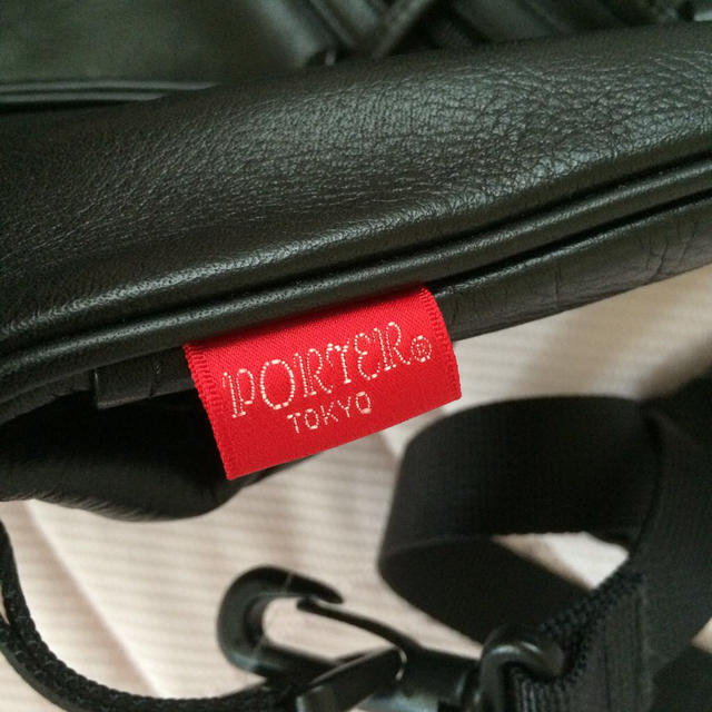 PORTER(ポーター)のporter レザーリュック バッグ レディースのバッグ(リュック/バックパック)の商品写真