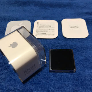 アップル(Apple)のiPod nano 16GB ブルー 第6世代 used(ポータブルプレーヤー)