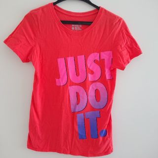 ナイキ(NIKE)のNIKE Tシャツ JUSTDOIT レディースL(Tシャツ(半袖/袖なし))