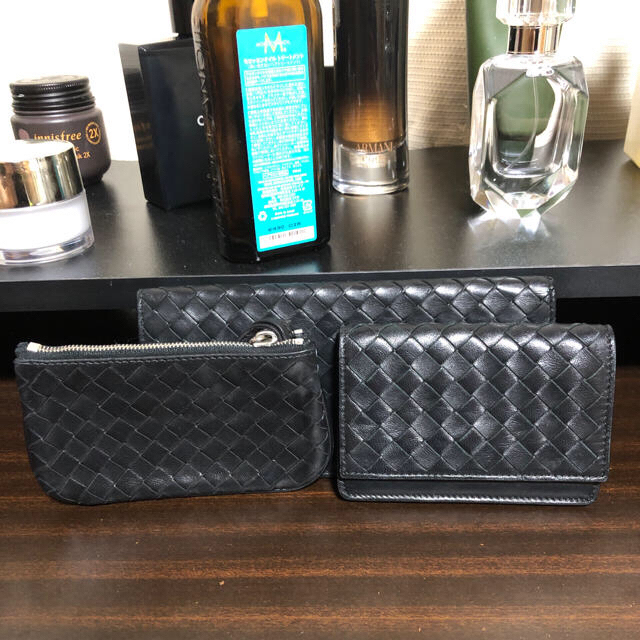バラ対応 BOTTEGA VENETA 長財布&小銭入れ&名刺入れセット 爆買い