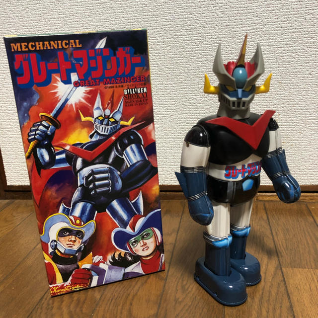 グレートマジンガー ブリキ ゼンマイ ビリケン商会 希少 【動作 グレートマジンガー ブリキ ゼンマイ ビリケン商会 希少 【動作